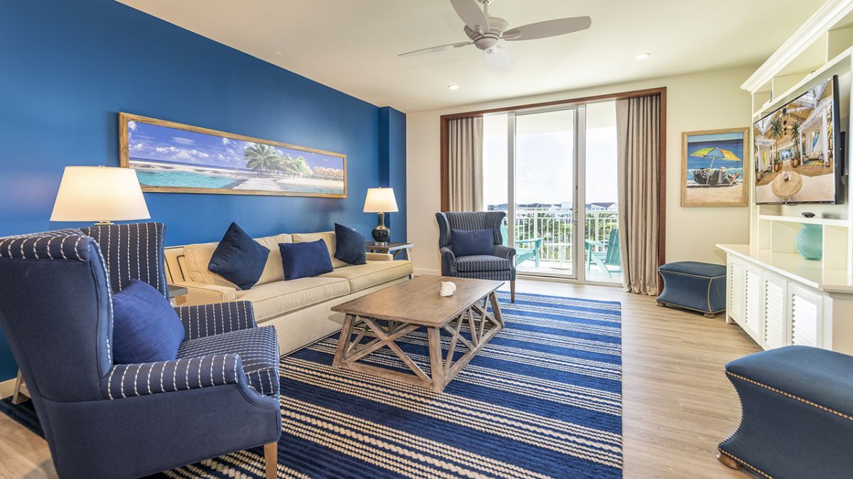 Suite Living Room at Margaritaville Resort Orlando