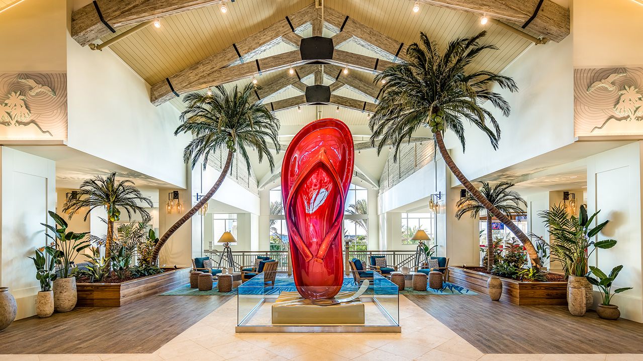 Margaritaville Resort Orlando lobby