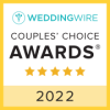 WeddingWire Couples’ Choice 5-Star Award: 2022