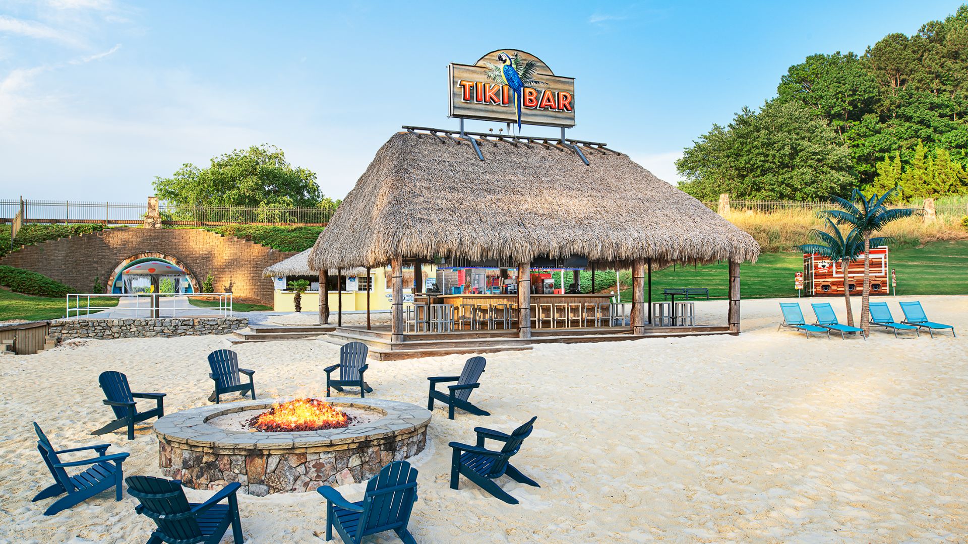A Restaurant On A Beach