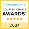 WeddingWire Couples’ Choice 5-Star Award: 2024